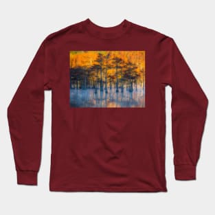 Morning Cypress Paradise Long Sleeve T-Shirt